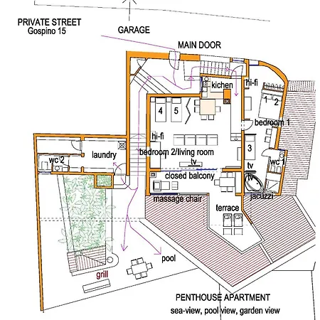 House Bella Vista Appartement